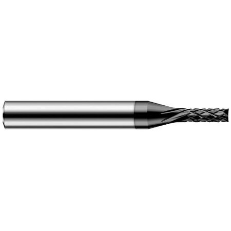Harvey Tool 1/8 in. dia. x 5/8 Carbide dia.mond Cut End Mill, 8 RH Teeth, 10 LH Teeth, CVD dia.mond 4m 737308